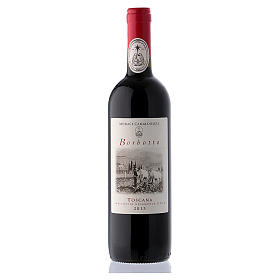 Les vins rouges et blancs: Vin de Toscane rouge Borbotto 750 ml 2015