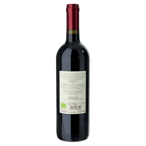 Vino rosso toscano Borbotto 750 ml. 2023 3