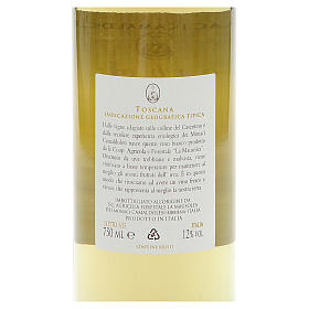 Vinos de monasterio: Vino blanco Toscano Borbotto 750 ml, 2014