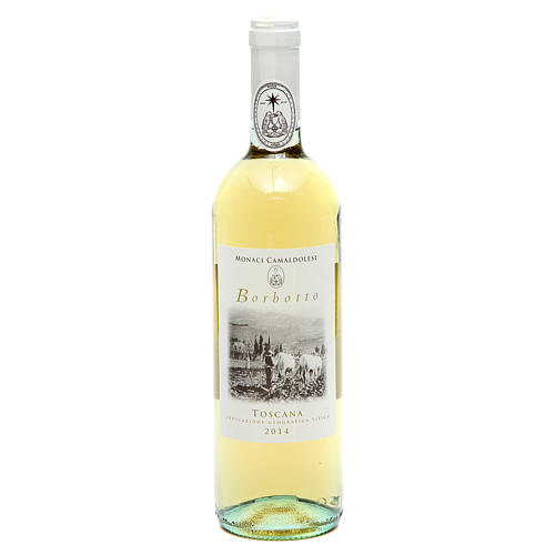 Wino białe toskańskie Borbotto 750 ml 2014 1