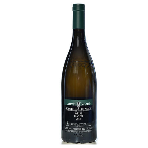 Weiss white wine DOC 2013, Abbazia Muri Gries 750 ml 2