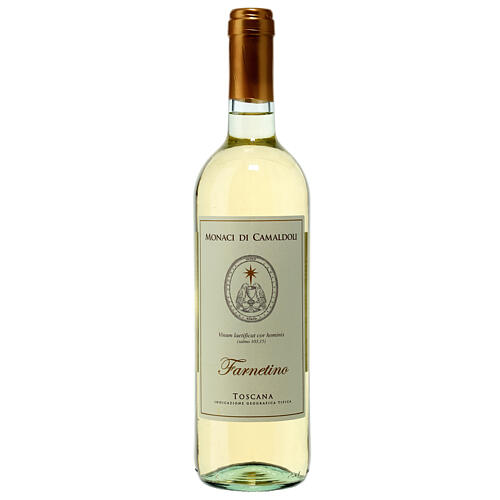 Vino blanco Toscano Farnetino 750 ml. 1