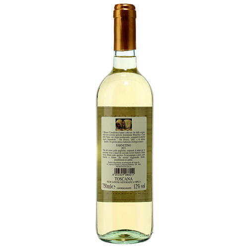 Vin blanc de Toscane Farnetino 750 ml 2