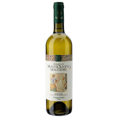 Vin blanc de Toscane 2016 Abbaye de Mont Oliveto 750 cl 1