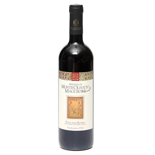 Vin rouge de Toscane 2014 Abbaye de Mont Oliveto 750 cl 1