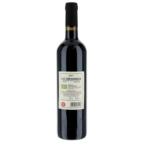 Vin "La Grangia" DOC 2022 Maremme Toscane Ciliegiolo rouge Siloe 2