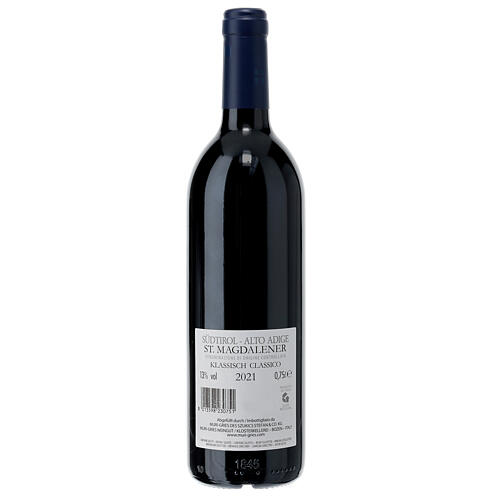 Vinho Santa Maddalena DOC 2021 Abadia Muri Gries 750 ml 2