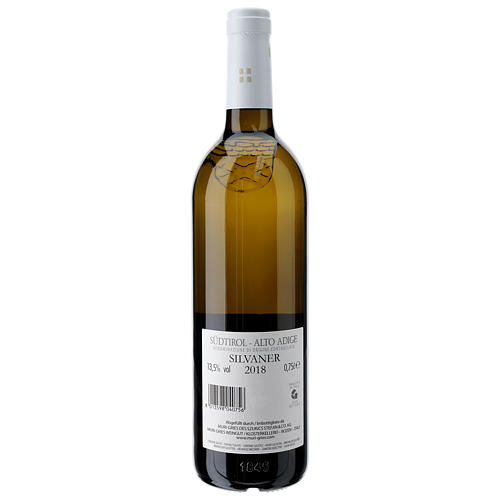 Silvaner DOC white wine Muri Gries Abbey 2018 2