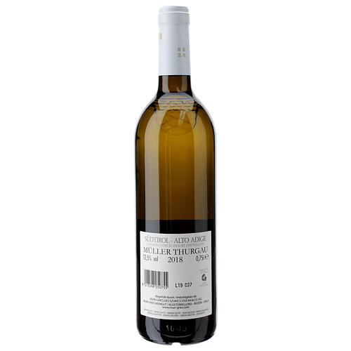 Vino Muller Thurgau DOC 2018 Abbazia Muri Gries 750 ml 2