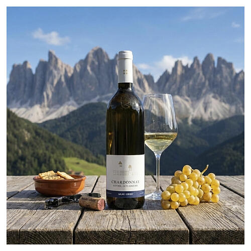 Vino Chardonny DOC 2025 Abadía Muri Gries 750 ml 2