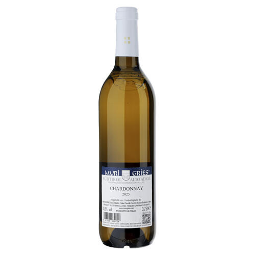 Vino Chardonny DOC 2025 Abadía Muri Gries 750 ml 3