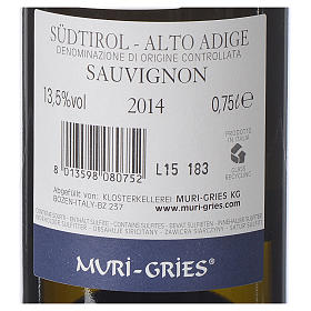 Weine: Sauvignon Blanc DOC 2014 Abtei Muri Gries