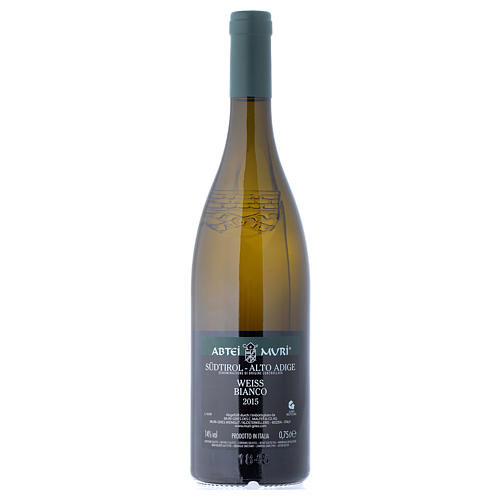 Vino Weiss bianco DOC 2015 Abbazia Muri Gries 750 ml 2