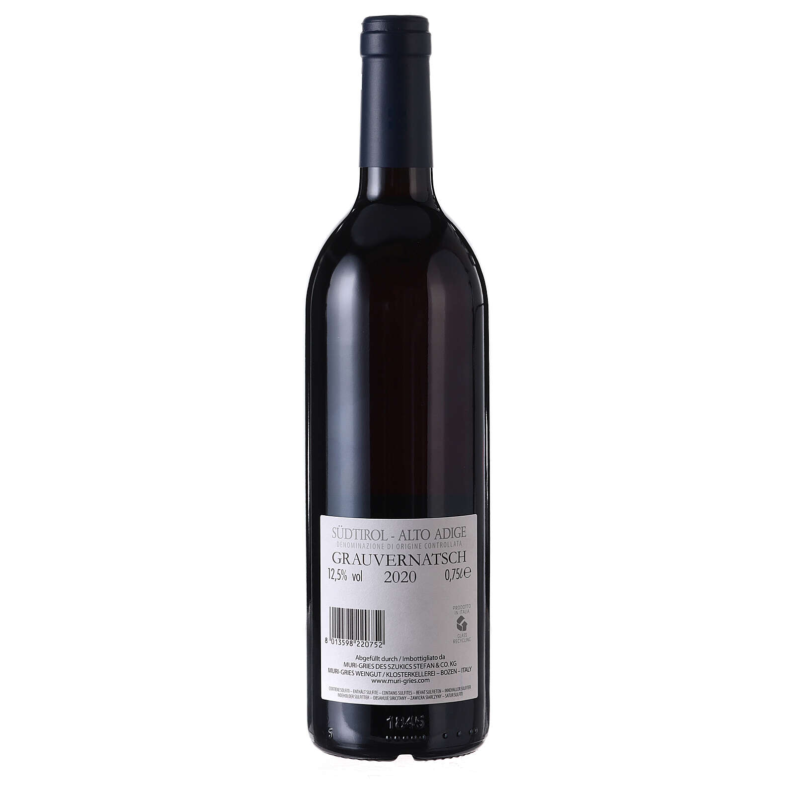 Red wine Schiava Grigia DOC 2020 Muri Gries abbey 750 ml | online sales ...