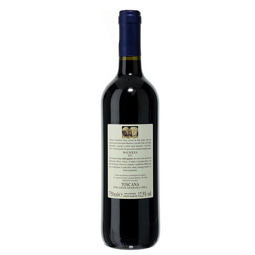 Mausolea wine without sulphites 750 ml Camaldoli 2021 2