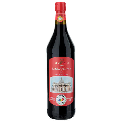 Vin de messe rouge doux Martinez 1