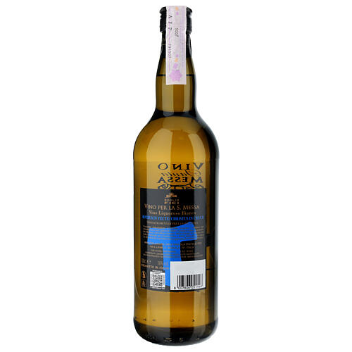 Altar wine from Sicily, white Marsala 2