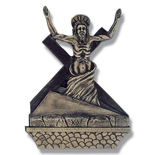 Way of the Cross in bronze, 15 stations 2