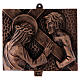 Tableaux Via Crucis, 15 pièces, bronze martelé s2