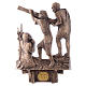 Stations of the Cross in bronze, 14 stations s7