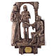 Cuadros estaciones Vía Crucis 14 piezas bronce s3