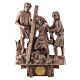Cuadros estaciones Vía Crucis 14 piezas bronce s8