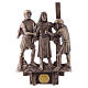 Cuadros estaciones Vía Crucis 14 piezas bronce s9