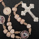 Chaplet Way of the Cross Medjugorje white stone s4