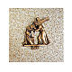 Via Crucis 14 stazioni fusione ottone s1