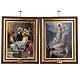 Stations of the Cross printed on wood, 15 stations s13