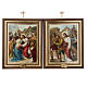 Stations of the Cross printed on wood, 15 stations s8