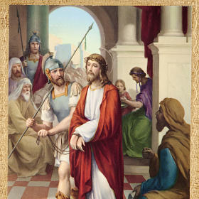 Via Sacra: Via Sacra altarinhos madeira 15 estações