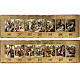 14 Stations of the cross 2 wood boards. s1