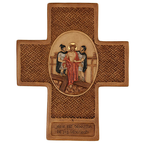 Way of the Cross in Stone cross shaped by Bethleem 12