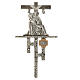Way of the cross in silver-plated brass, 15 stations s14