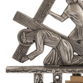 Way of the Cross: Stations of the Cross in silver plated bronze, 15 stations Way of the Cross: Stations of the Cross in silver plated bronze, 15 stations