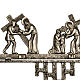 Way of the Cross in brass 2 pieces, 14 stations s3