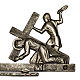 Way of the Cross in brass 2 pieces, 14 stations s4