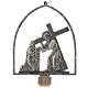 Vía Crucis 15 estaciones en bronce plateado s7