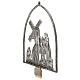 Vía Crucis 15 estaciones en bronce plateado s17