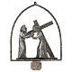 15 Stations of the Cross in silver plated bronze s4