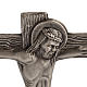 Vía Crucis estailizada 15 estaciones en bronce plateado s4