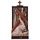 Way of the Cross, 14 colourful wood stations, Val Gardena 40x20 cm s11