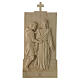 Station of the Cross with 14 natural wood stations, Val Gardena, 16x8 in s11