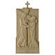 Via Crucis 14 stazioni legno naturale Valgardena 40x20 cm s5
