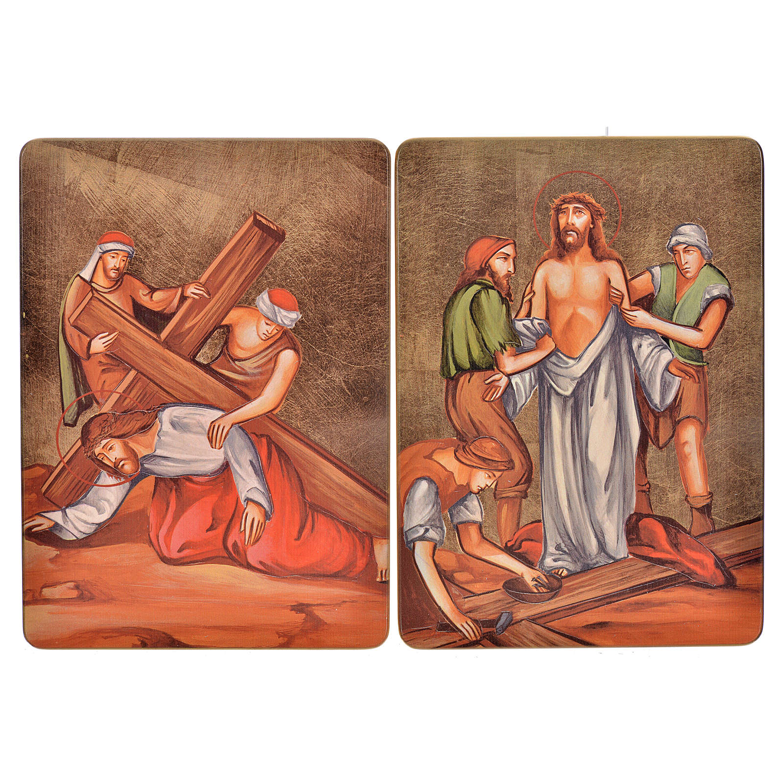 Kreuzweg mit 15 Stationen aus Holz | Online Verfauf auf HOLYART