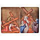 Via Crucis, 15 stations in wood s6