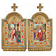 Via Sacra 15 estações altarinhos impressão na madeira 30x19 cm s14