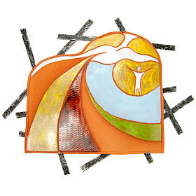 Vía Crucis: Vía Crucis cerámica estación 15