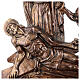 Via Crucis 15 stazioni ottone bronzato s16